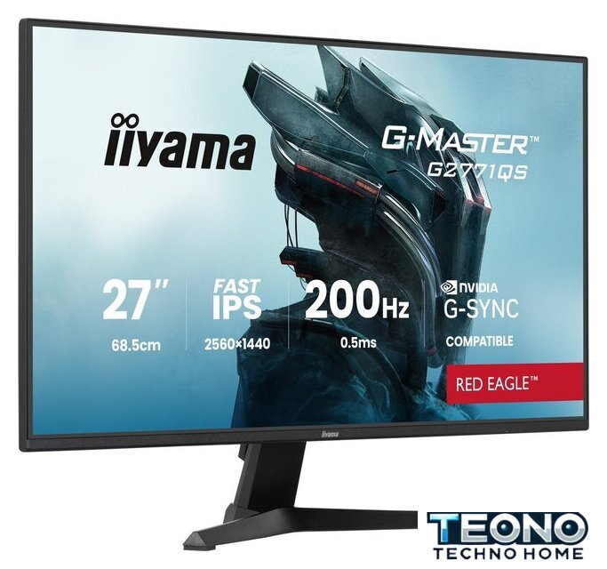 Игровой монитор iiyama G-Master Red Eagle G2771QS-B1 - Изображение №2 — Интернет-магазин Teono.by