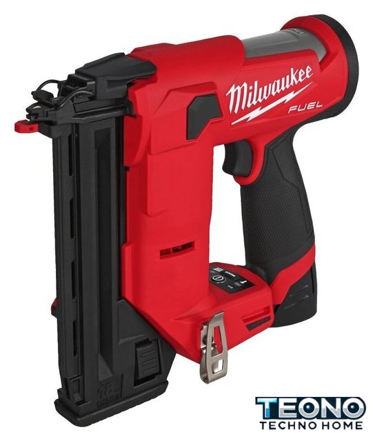 Гвоздезабиватель Milwaukee M12 FCN18GS-0X 4933493355 (с 2-мя АКБ, кейс) - Изображение №2 — Интернет-магазин Teono.by