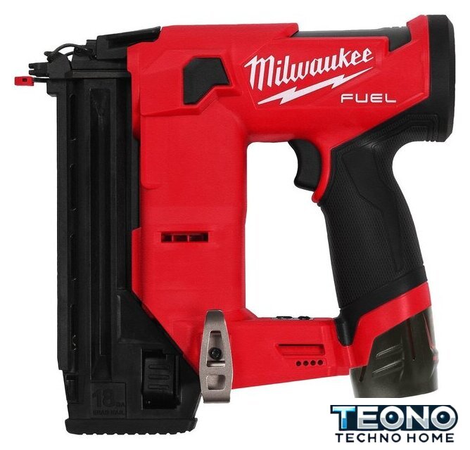 Гвоздезабиватель Milwaukee M12 FCN18GS-0X 4933493355 (с 2-мя АКБ, кейс) - Изображение №1 — Интернет-магазин Teono.by