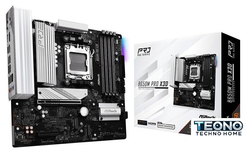 Материнская плата ASRock B650M Pro X3D - Изображение №5 — Интернет-магазин Teono.by