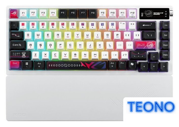 Клавиатура ASUS ROG Azoth X (ASUS ROG NX Snow V2) - Изображение №2 — Интернет-магазин Teono.by