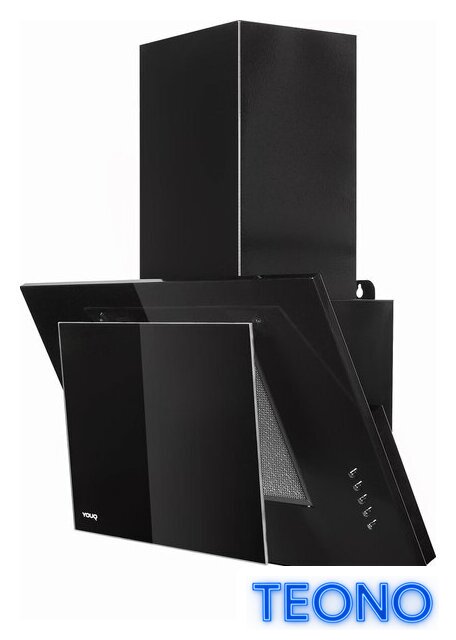 Кухонная вытяжка YOUQ Otama WL 1080 P 60 BL (черный) - Изображение №1 — Интернет-магазин Teono.by