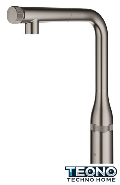 Смеситель Grohe Essence Smartcontrol 31615AL0 (темный графит, матовый) - Изображение №2 — Интернет-магазин Teono.by