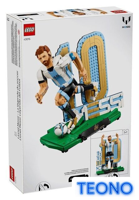 Конструктор LEGO Editions 43015 Лионель Месси – легенда футбола - Изображение №9 — Интернет-магазин Teono.by