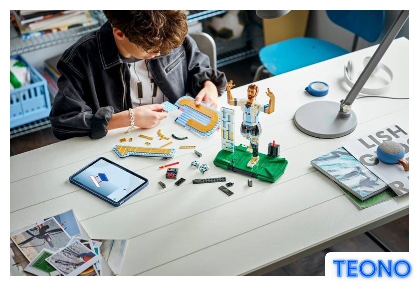 Конструктор LEGO Editions 43015 Лионель Месси – легенда футбола - Изображение №6 — Интернет-магазин Teono.by
