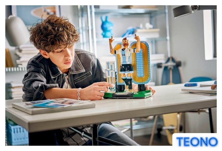 Конструктор LEGO Editions 43015 Лионель Месси – легенда футбола - Изображение №5 — Интернет-магазин Teono.by
