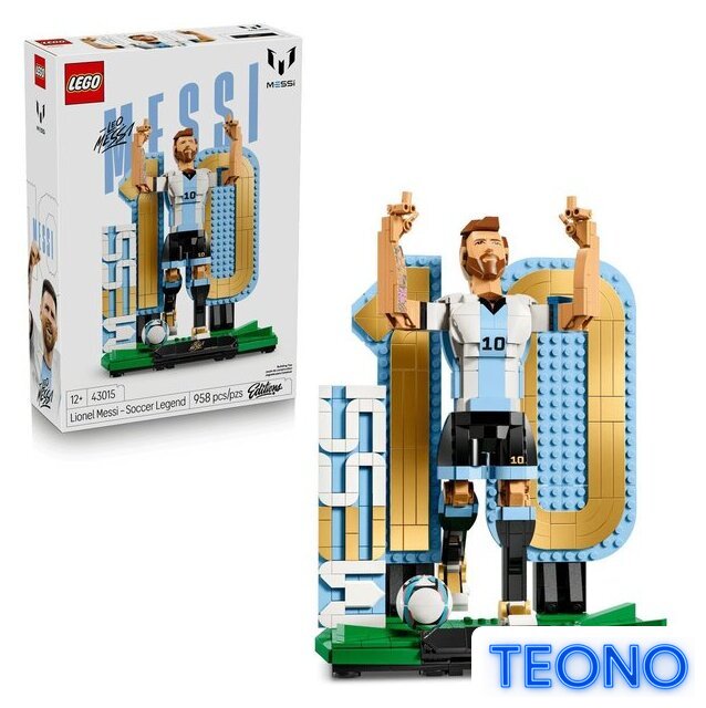Конструктор LEGO Editions 43015 Лионель Месси – легенда футбола - Изображение №1 — Интернет-магазин Teono.by