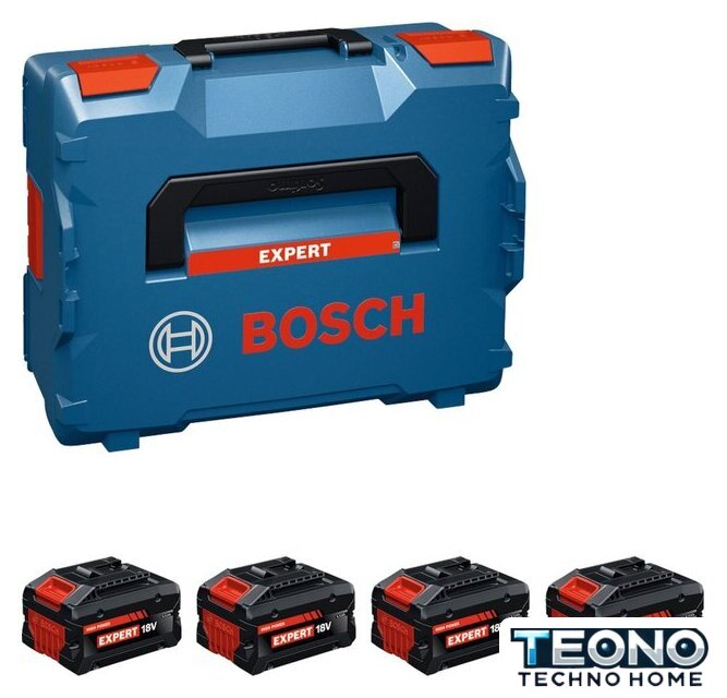 Набор аккумуляторов Bosch EXBA18V-55 1600A0373H (18В/4x5.5 Ah + кейс) - Изображение №1 — Интернет-магазин Teono.by