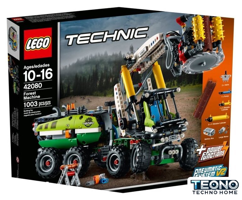 Конструктор LEGO Technic 42080 Лесозаготовительная машина - Изображение №1 — Интернет-магазин Teono.by