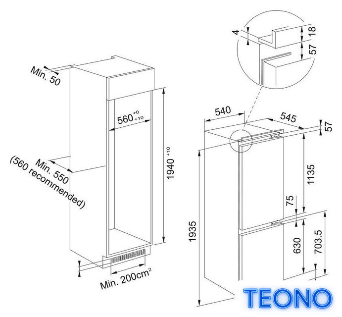 Холодильник Franke FCB 360 V NE D - Изображение №2 — Интернет-магазин Teono.by
