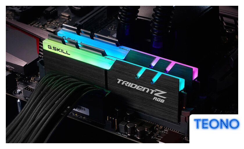 Оперативная память G.Skill Trident Z RGB 2x8GB DDR4 PC4-32000 F4-4000C18D-16GTZRB - Изображение №3 — Интернет-магазин Teono.by
