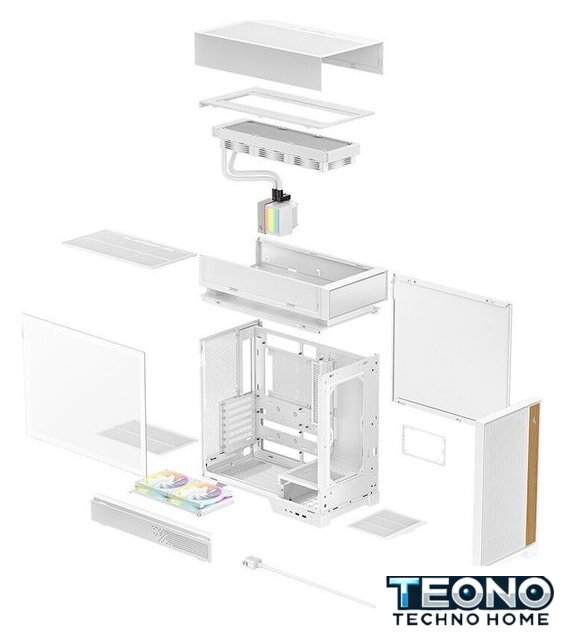 Корпус DeepCool CL6600 R-CL6600-WHNNA0-G - Изображение №10 — Интернет-магазин Teono.by