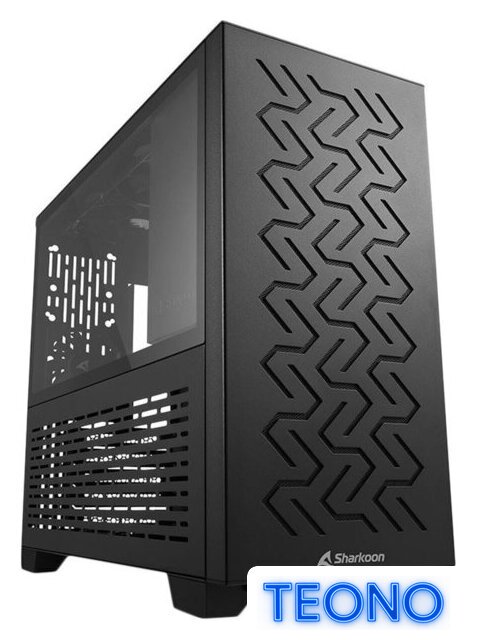 Корпус Sharkoon MS-Z1000 (черный) - Изображение №1 — Интернет-магазин Teono.by