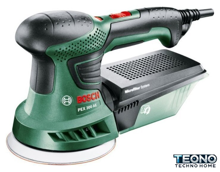 Эксцентриковая шлифмашина Bosch PEX 300 AE 06033A3000 (кейс) - Изображение №2 — Интернет-магазин Teono.by