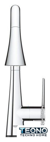 Смеситель Grohe Zedra Touch 30219002 (хром) - Изображение №2 — Интернет-магазин Teono.by