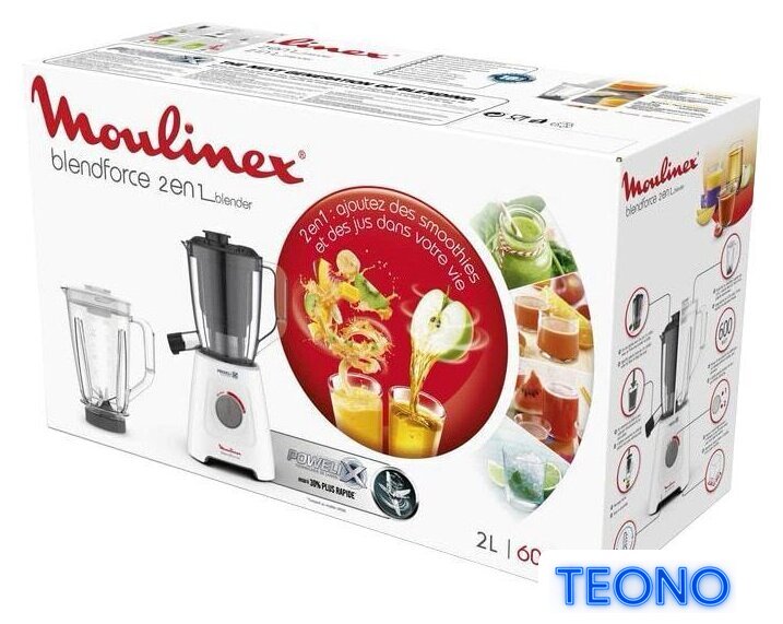 Стационарный блендер Moulinex Blendforce Powelix LM42Q110 - Изображение №7 — Интернет-магазин Teono.by