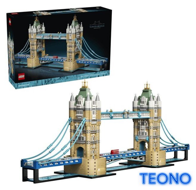 Конструктор LEGO Architecture 21067 Тауэрский мост - Изображение №1 — Интернет-магазин Teono.by