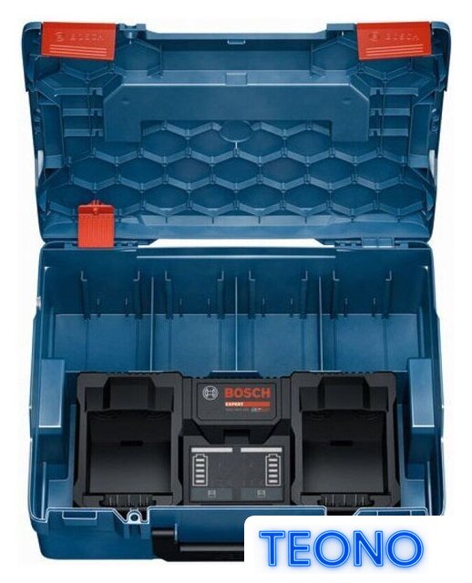 Зарядное устройство Bosch EXAL18V2-320 1600A02YG5 (18В + кейс) - Изображение №1 — Интернет-магазин Teono.by