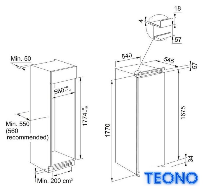 Морозильник Franke FSDF 330 NF E - Изображение №2 — Интернет-магазин Teono.by