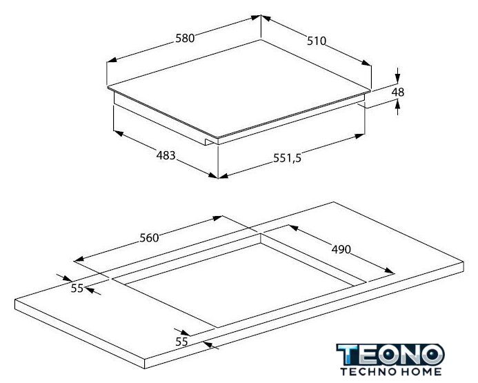 Варочная панель BEKO HII 64200 FMTW - Изображение №7 — Интернет-магазин Teono.by