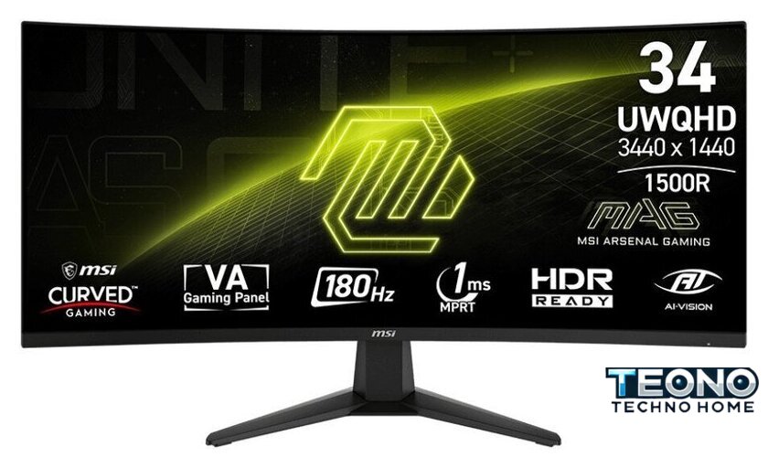 Игровой монитор MSI MAG 346CQ - Изображение №1 — Интернет-магазин Teono.by