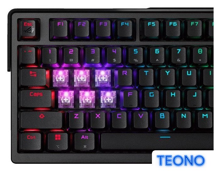 Клавиатура ASUS ROG Azoth Extreme (ASUS ROG NX Snow) - Изображение №11 — Интернет-магазин Teono.by