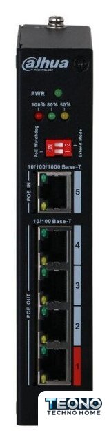 PoE-инжектор Dahua DH-PFT1500 - Изображение №2 — Интернет-магазин Teono.by