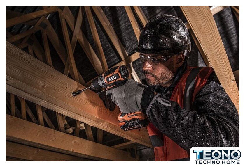 Дрель-шуруповерт AEG Powertools BS 18SBL-202C 4935472277 (с 2-мя АКБ, кейс) - Изображение №6 — Интернет-магазин Teono.by