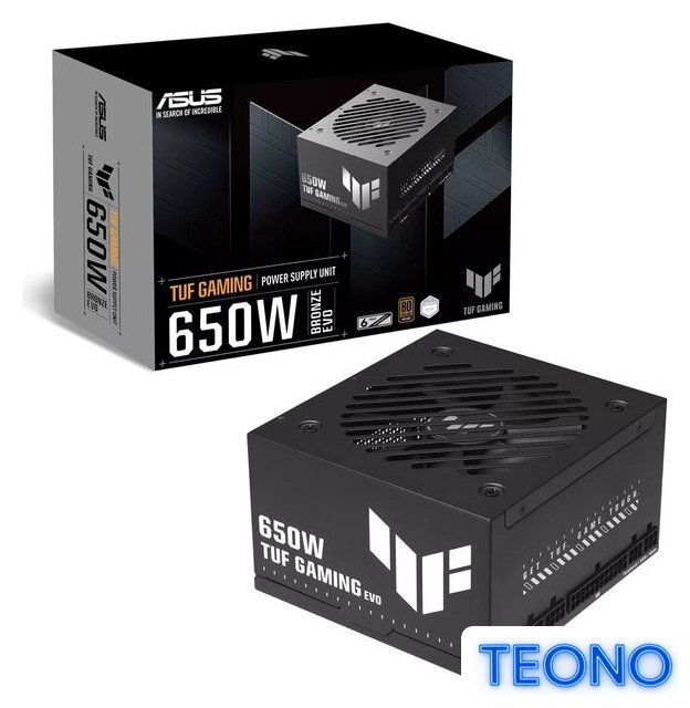 Блок питания ASUS TUF Gaming 650W Bronze Evo TUF-GAMING-650B-EVO - Изображение №7 — Интернет-магазин Teono.by
