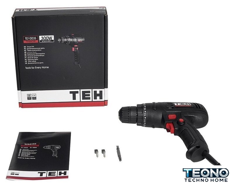 Дрель-шуруповерт TEH TD1003S - Изображение №6 — Интернет-магазин Teono.by