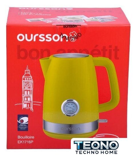 Электрический чайник Oursson EK1716P/SP - Изображение №7 — Интернет-магазин Teono.by