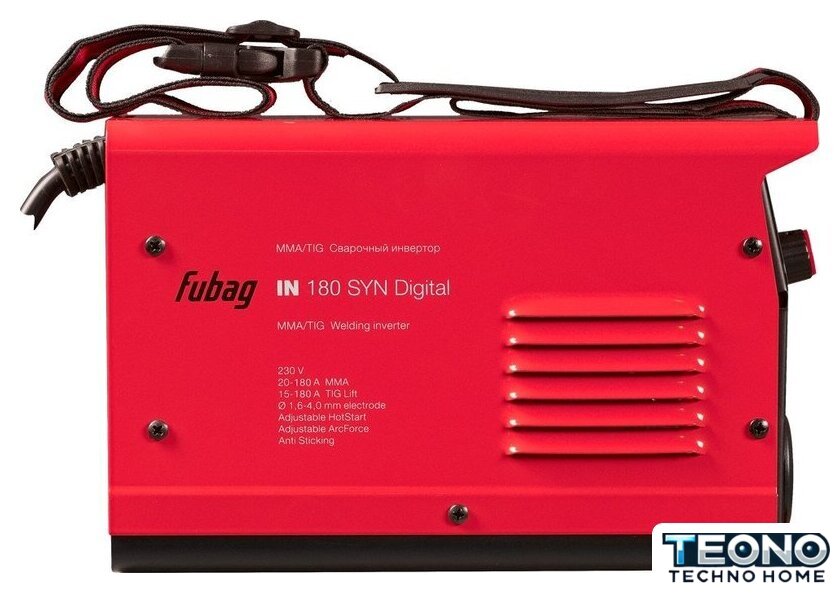 Сварочный инвертор Fubag IN 180 SYN Digital 41387 - Изображение №5 — Интернет-магазин Teono.by