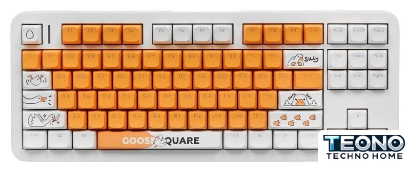 Клавиатура Red Square Alumix TKL Classic Gooseboard (g3ms Azure) - Изображение №6 — Интернет-магазин Teono.by