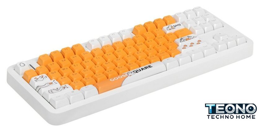 Клавиатура Red Square Alumix TKL Classic Gooseboard (g3ms Azure) - Изображение №7 — Интернет-магазин Teono.by