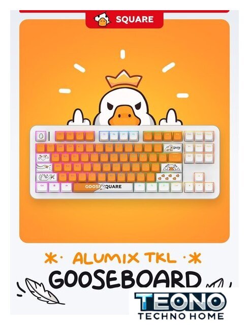 Клавиатура Red Square Alumix TKL Classic Gooseboard (g3ms Azure) - Изображение №17 — Интернет-магазин Teono.by