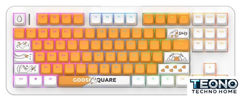 Клавиатура Red Square Alumix TKL Classic Gooseboard (g3ms Azure) - Изображение №1 — Интернет-магазин Teono.by