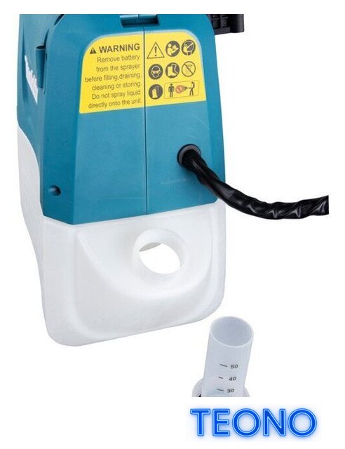 Аккумуляторный опрыскиватель Makita DUS054Z (без АКБ) - Изображение №13 — Интернет-магазин Teono.by
