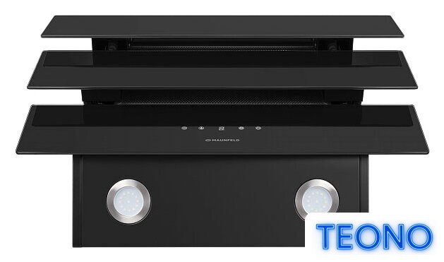 Кухонная вытяжка MAUNFELD Manchester Light 60 (черный) - Изображение №3 — Интернет-магазин Teono.by