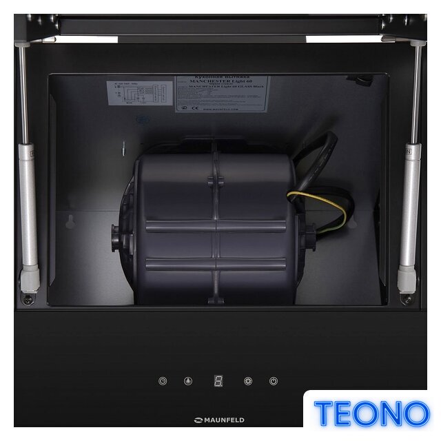 Кухонная вытяжка MAUNFELD Manchester Light 60 (черный) - Изображение №14 — Интернет-магазин Teono.by
