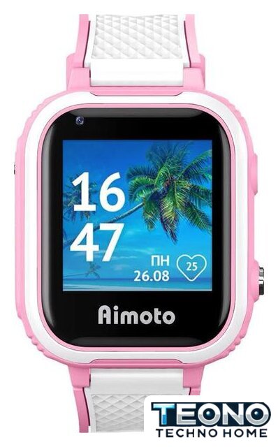 Детские умные часы Aimoto Pro 4G (розовый) - Изображение №7 — Интернет-магазин Teono.by