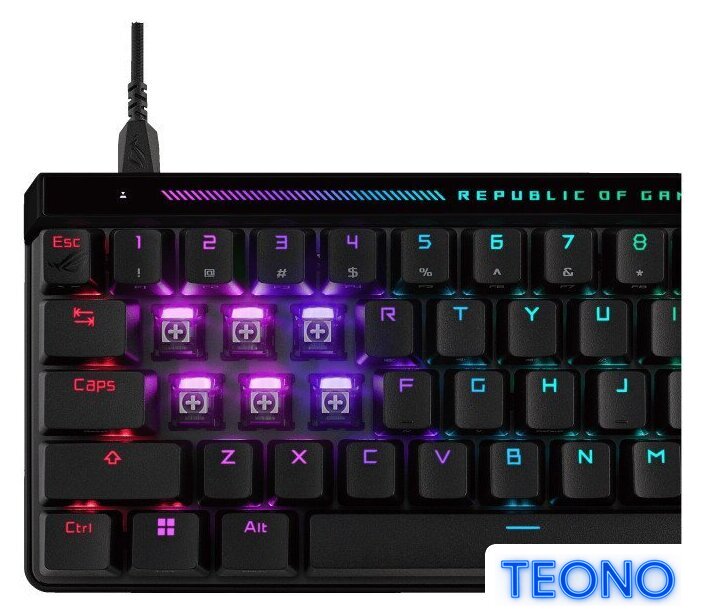 Клавиатура ASUS ROG Falchion Ace HFX (ASUS ROG HFX Magnetic) - Изображение №13 — Интернет-магазин Teono.by
