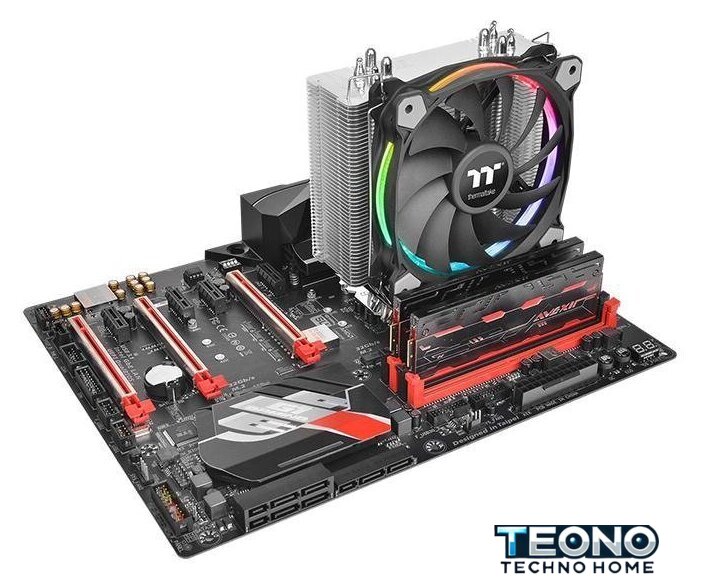 Кулер для процессора Thermaltake Riing Silent 12 RGB Sync Edition - Изображение №10 — Интернет-магазин Teono.by