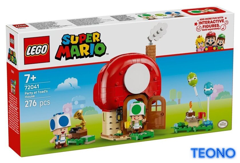 Конструктор LEGO Super Mario Вечеринка в доме Жабы 72041 - Изображение №1 — Интернет-магазин Teono.by