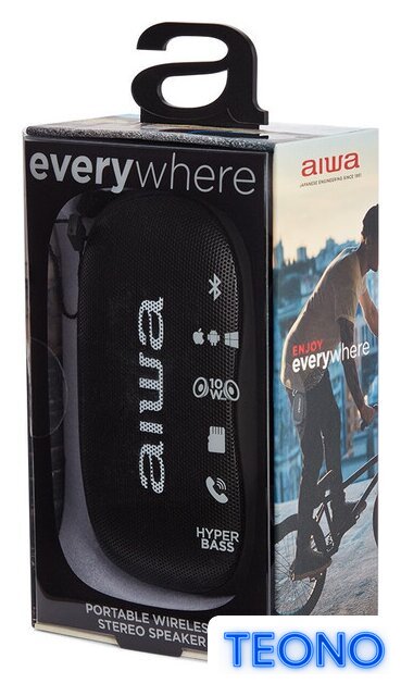 Беспроводная колонка Aiwa BS-110BK - Изображение №7 — Интернет-магазин Teono.by