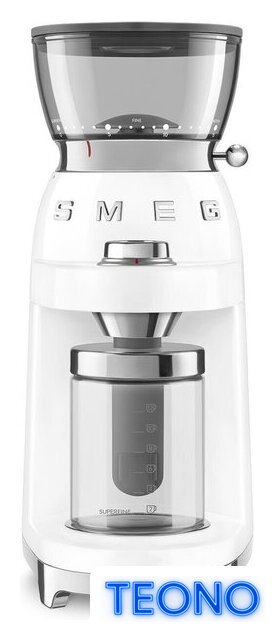 Электрическая кофемолка Smeg CGF03WHEU - Изображение №3 — Интернет-магазин Teono.by