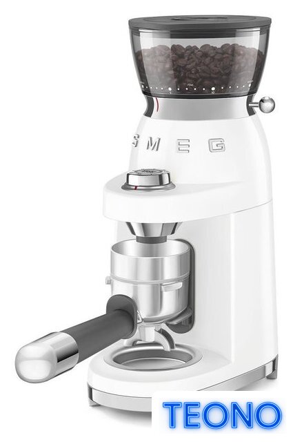 Электрическая кофемолка Smeg CGF03WHEU - Изображение №8 — Интернет-магазин Teono.by