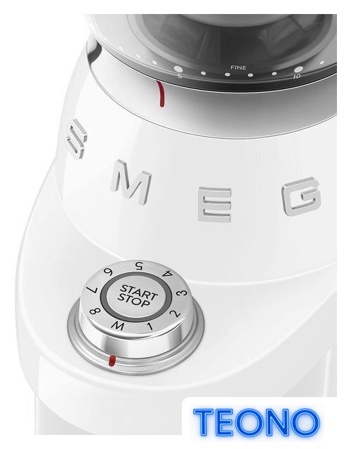 Электрическая кофемолка Smeg CGF03WHEU - Изображение №7 — Интернет-магазин Teono.by