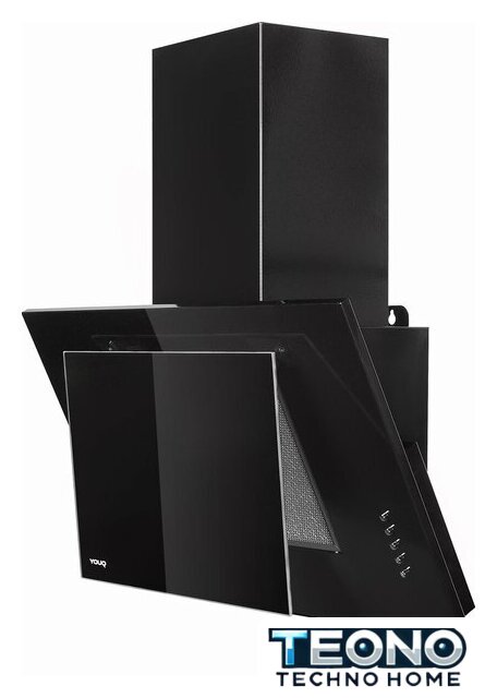 Кухонная вытяжка YOUQ Otama WL 1080 P 50 BL (черный) - Изображение №1 — Интернет-магазин Teono.by