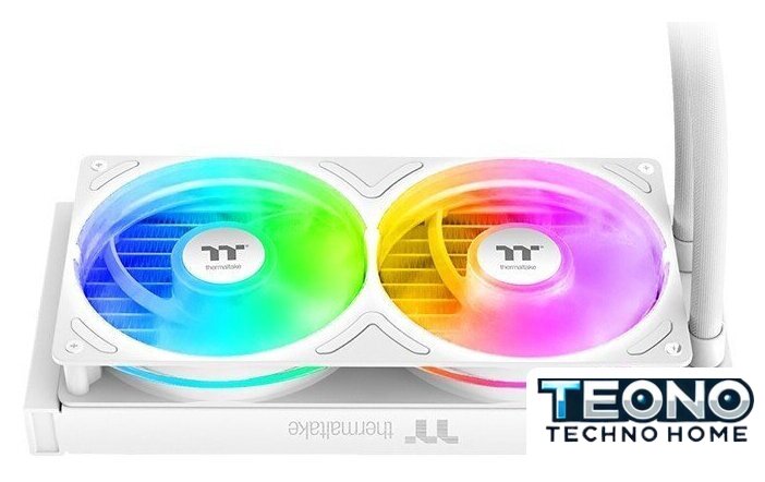 Система жидкостного охлаждения для процессора Thermaltake TH240-S V3 ARGB Sync Snow Edition CL-W471-PL12SW-A - Изображение №4 — Интернет-магазин Teono.by