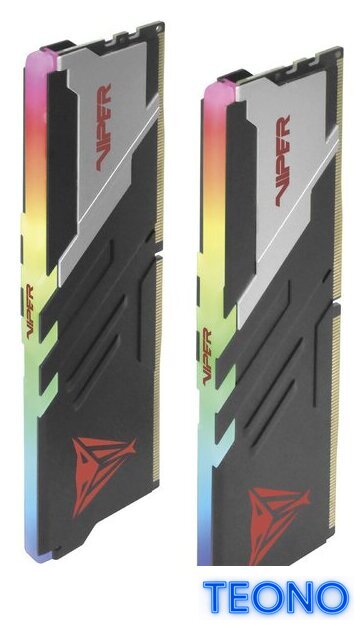 Оперативная память Patriot Viper Venom RGB 2x8ГБ DDR5 6000 МГц PVVR516G600C36K - Изображение №5 — Интернет-магазин Teono.by